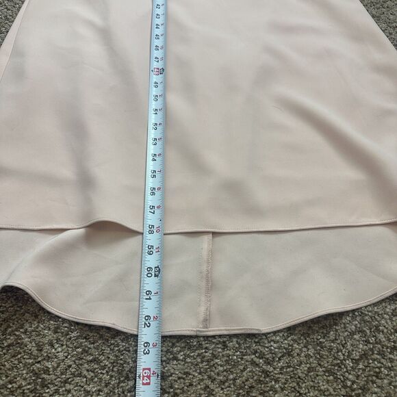 Eliza J Ruffle Bodice Cold Shoulder Formal Gown Womens Size 6 Light Pink - Picture 14 of 16